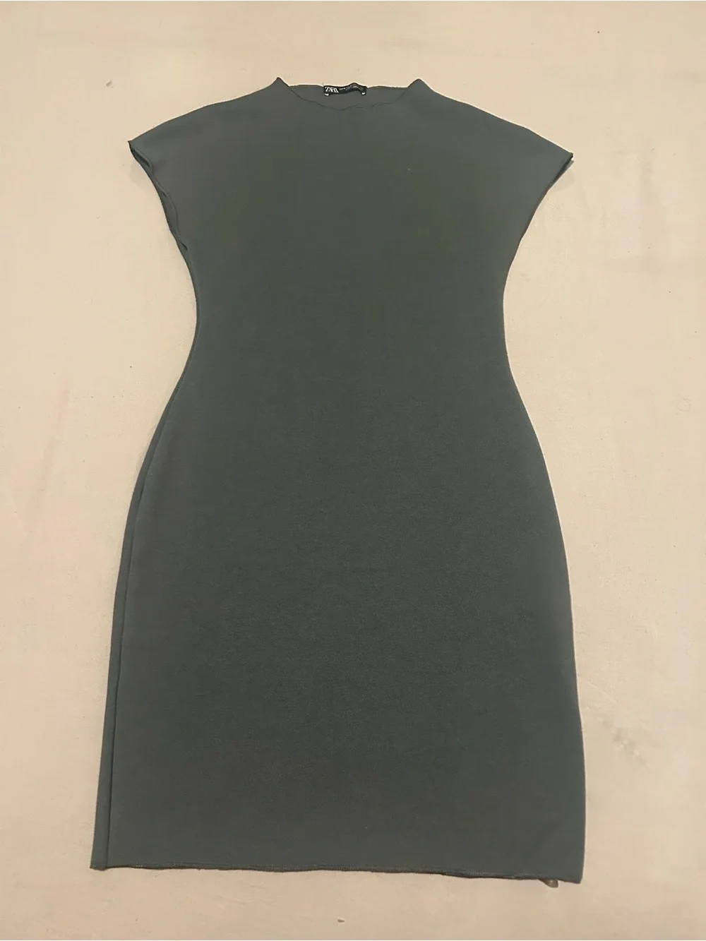 Zara Dark GRAY Fitted Mini Dress Zara Dark GRAY Fitted Mini Dress